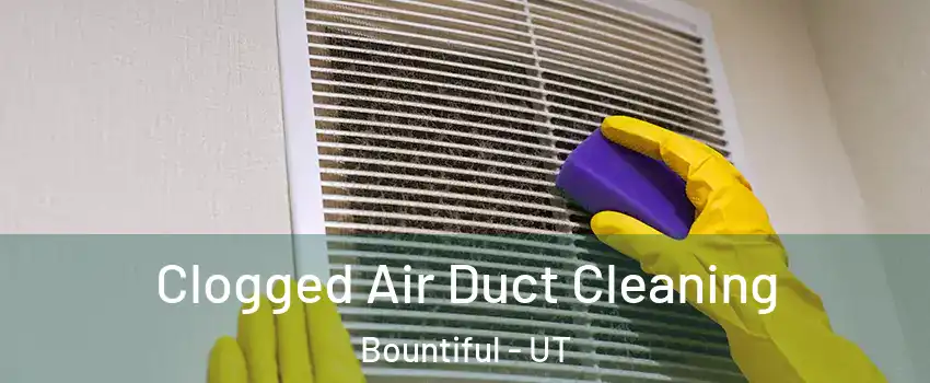  Clogged Air Duct Cleaning Bountiful - UT