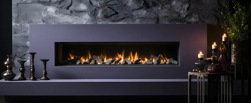 Ember Bed for Ventless Gas Fireplace in Bountiful, UT