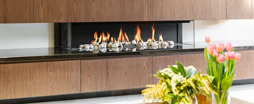 Double-height Fireplace Design Refurbishment in Bountiful, Utah